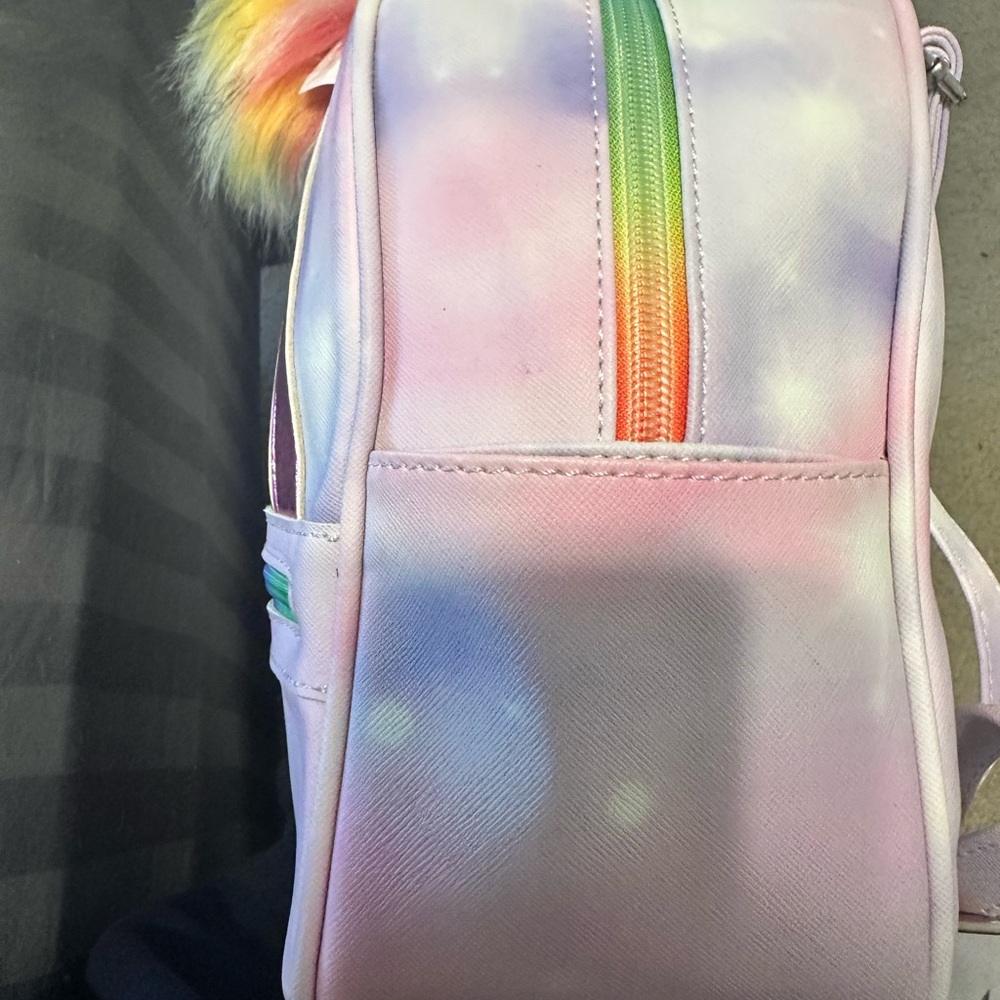 Underonesky Cute Mini Rainbow Backpack Nwt - image 4